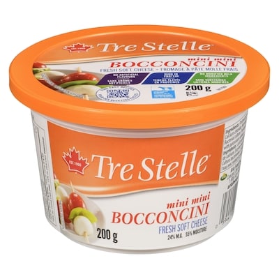 Tre Stelle Bocconcini, Mini 200 g, $3.50/100g