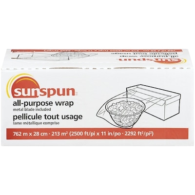 Sunspun All-Purpose Wrap, Metal Blade Included 762 ea, $24.99/1ea
