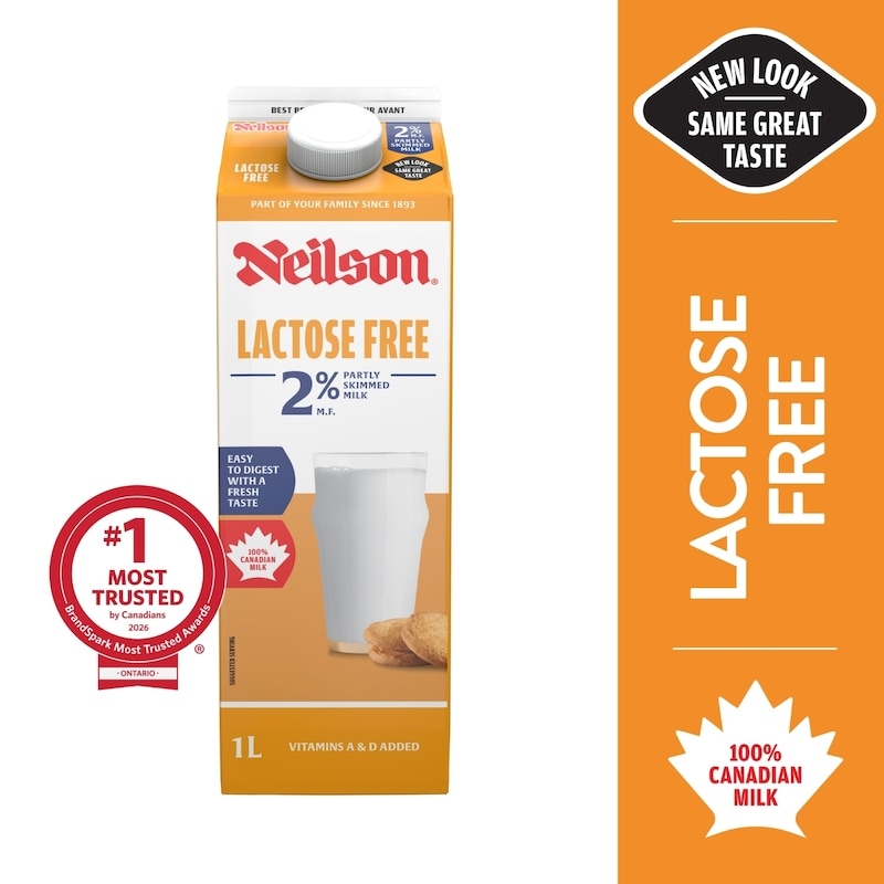 Neilson 2% Lactose Free Milk - 1 l | No Frills Online
