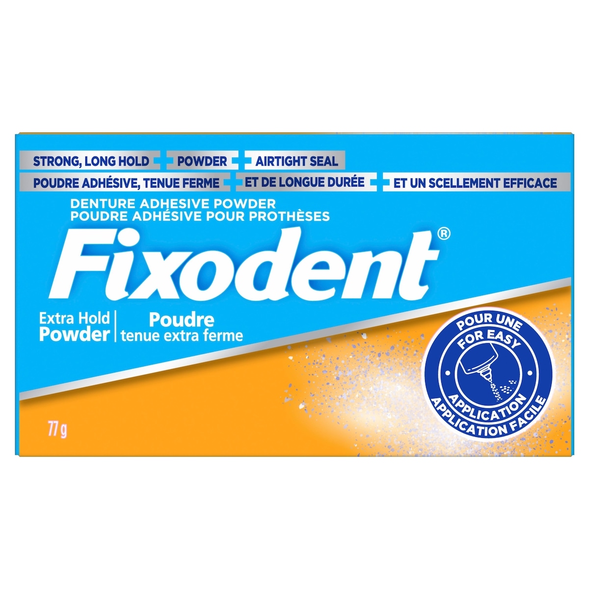 Fixodent Denture Adhesive Powder 77 g, $9.74/100g