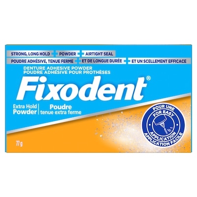 Fixodent Denture Adhesive Powder 77 g, $11.03/100g