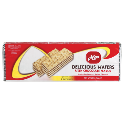 Homme Gaufrette à saveur de cacao casher 200 g, 0,88 $/100g