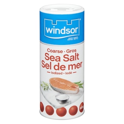 Windsor Gros sel de mer 500 g, 1,10 $/100g