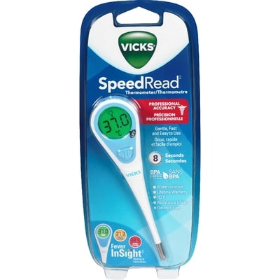Vicks Thermometer Speedread 1 ea, $26.99/1ea