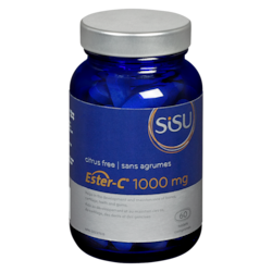 Sisu Ester-C, 1000mg 60 ea, $0.42/1ea