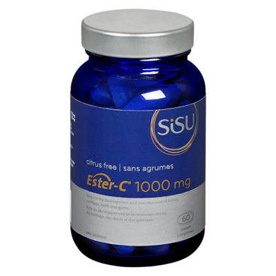 Sisu Vitamines Ester-C 1 000 mg 60 ea, 0,47 $/1ch