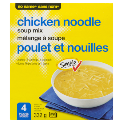 Mélange à soupe poulet et nouilles