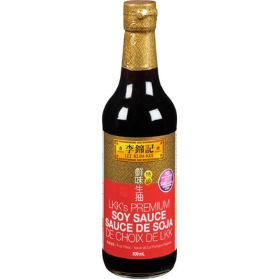 Lee Kum Kee Soy Sauce Premium 500 ml, $0.86/100ml