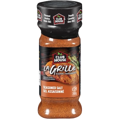 Club House Sel Assaisonné 248 g, 2,62 $/100g