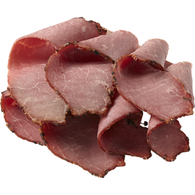 le Choix du Président Viande fumée montréalaise (tranché mince) 49,90 $/1kg 22,64 $/1lb