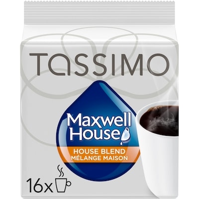 Tassimo Maxwell House House Blend Coffee Single Serve T-Discs 16 ea, $0.81/1ea