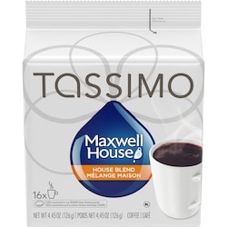 Tassimo Disques individuels T DISC de café Mélange maison Maxwell House 16 ea, 0,81 $/1ch