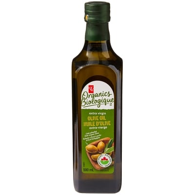PC Organics Organic Extra Virgin Olive Oil 500 ml, $2.00/100ml