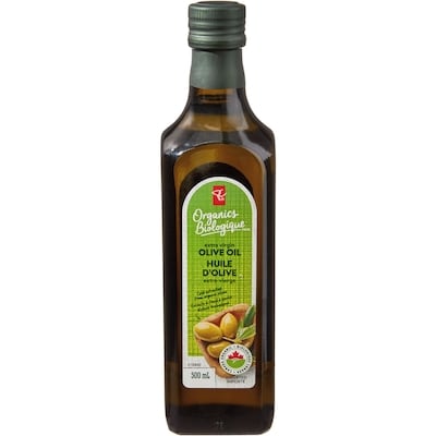 PC Biologique Huile d’olive extra-vierge biologique 500 ml, 2,00 $/100ml