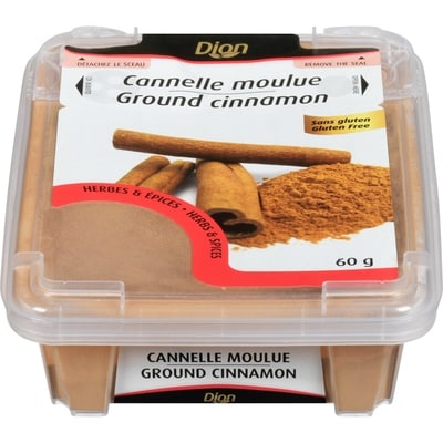 Dion Ground Cinnamon 60 g, $7.15/100g