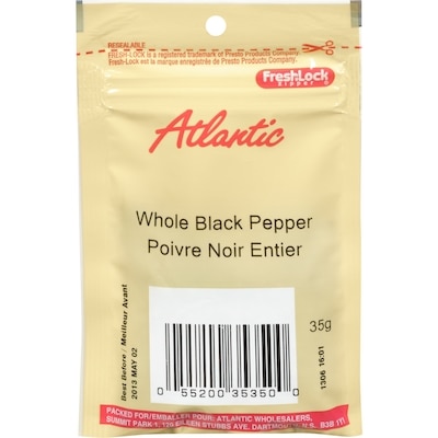 null Poivre Noir Entier 35 g, 5,69 $/100g