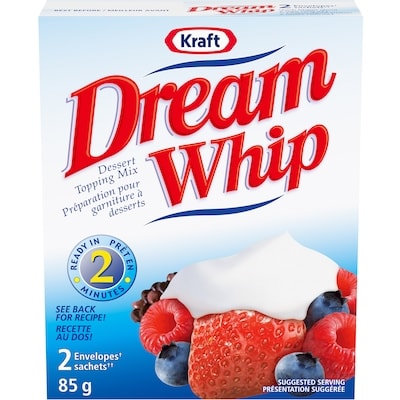 Dream Whip Whipped Topping Mix 85 g, $4.11/100g