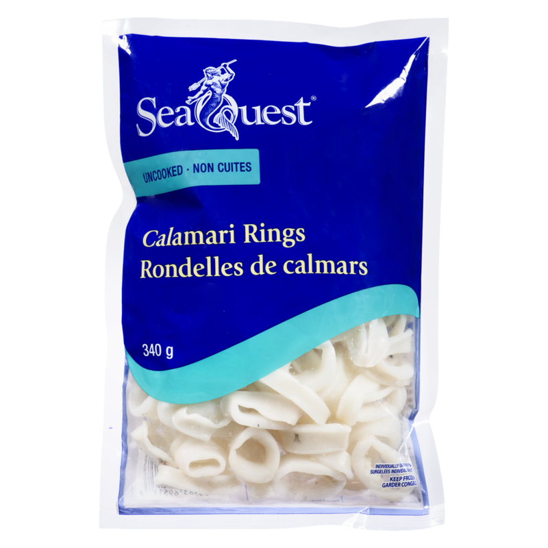 Calamari Rings, Uncooked