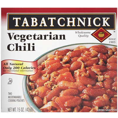 Tabatchnick Chili végétarien 425 g, 1,17 $/100g