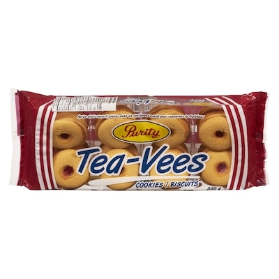 Purity Biscuits Tea-Vees 350 g, 1,71 $/100g