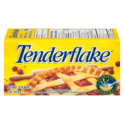 Tenderflake Pure Lard 454 g, $1.06/100g