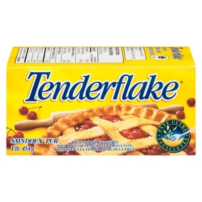 Tenderflake Saindoux pur 454 g, 1,54 $/100g