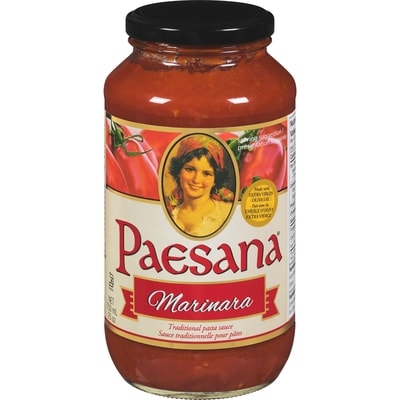 Paesana Pasta Sauce, Marinara 750 ml, $1.13/100ml
