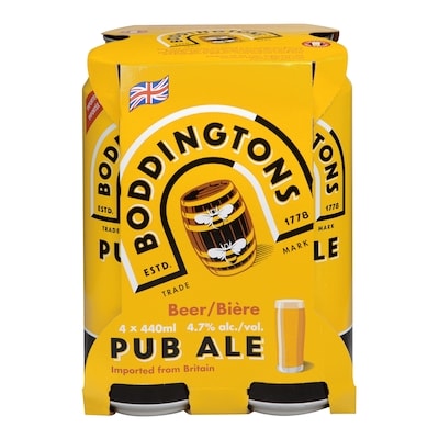 null Boddingtons Ale Beer (Case) (ID required at pick-up) 4x440.0 ml, $0.79/100ml