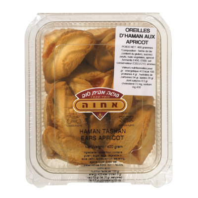 Achva Apricot Hamantaschen 400 g, $1.00/100g