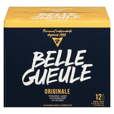 Belle Gueule Original Beer (ID required at pick-up) 12x341.0 ml, $0.44/100ml