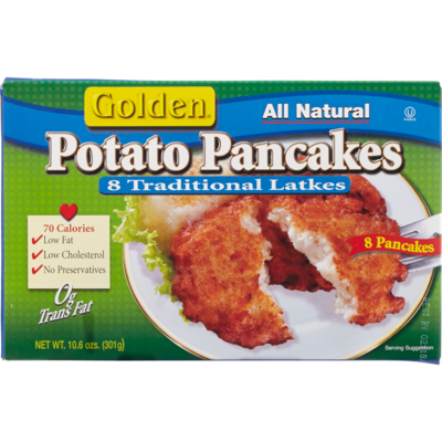 Golden All Natural Potato Pancakes 301 g, $3.16/100g