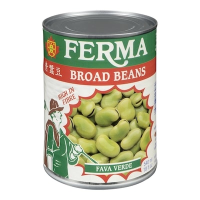 Ferma Broad Beans 540 ml, $0.55/100ml