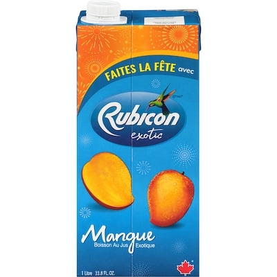 Rubicon Boisson au jus exotique Mangue 1 l, 0,25 $/100ml