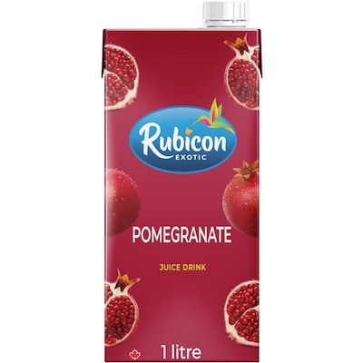 Rubicon Pomegranate Juice Drink 1 l, $0.33/100ml
