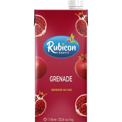 Rubicon Boisson au jus de grenade 1 l, 0,33 $/100ml
