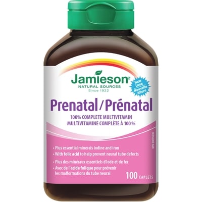 Jamieson Prenatal 100% Complete Multivitamin 100 ea, $0.27/1ea