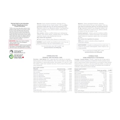 Multivitamine Prénatale Complète à 100%