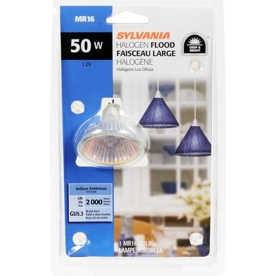 Sylvania MR16 Halogen Flood 50W Light Bulb 1 ea, $6.00/1ea