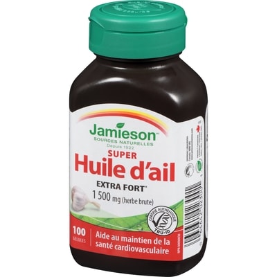 Super Huile d'ail Extra Fort 1500 mg