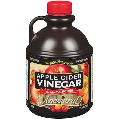 Ancestral Vinaigre de Cidre de Pommes 1 L 1 l, 0,80 $/100ml