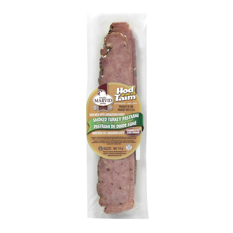 Kosher Romanian Turkey Pastrami Sliced