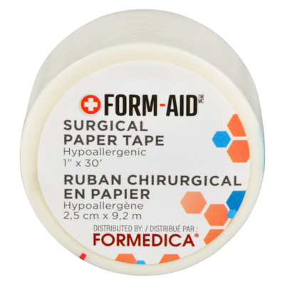 Formedica Ruban chirurgical en papier 2,5 cm x 9,2 m 1 ea, 3,99 $/1ch