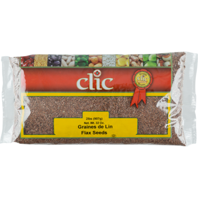 Clic Graine de lin 0.907 kg, 0,36 $/100g