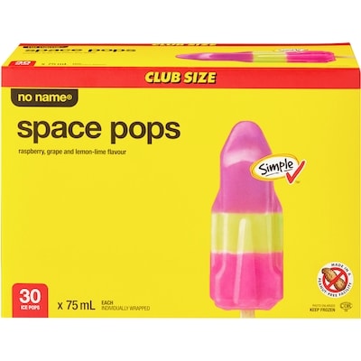 No Name Space Pops Club Size 30x75.0 ml, $0.40/100ml
