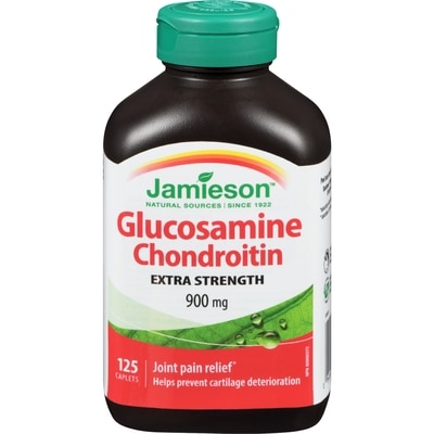 Jamieson Glucosamine Chondroitin Caplets 900 mg 125 ea, $0.26/1ea