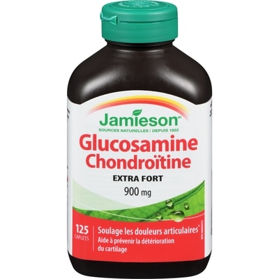 Jamieson Glucosamine Chondroitine 900 mg 125 ea, 0,26 $/1ch