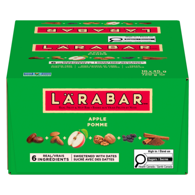 Larabar Fruit & Nut Energy Bar, Apple, 16/pack 16x45.0 g, $3.05/100g