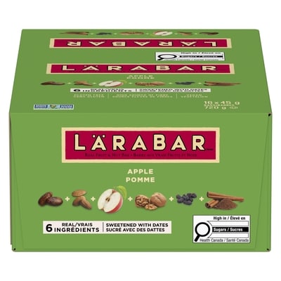 Fruit & Nut Energy Bar, Apple, 16/pack
