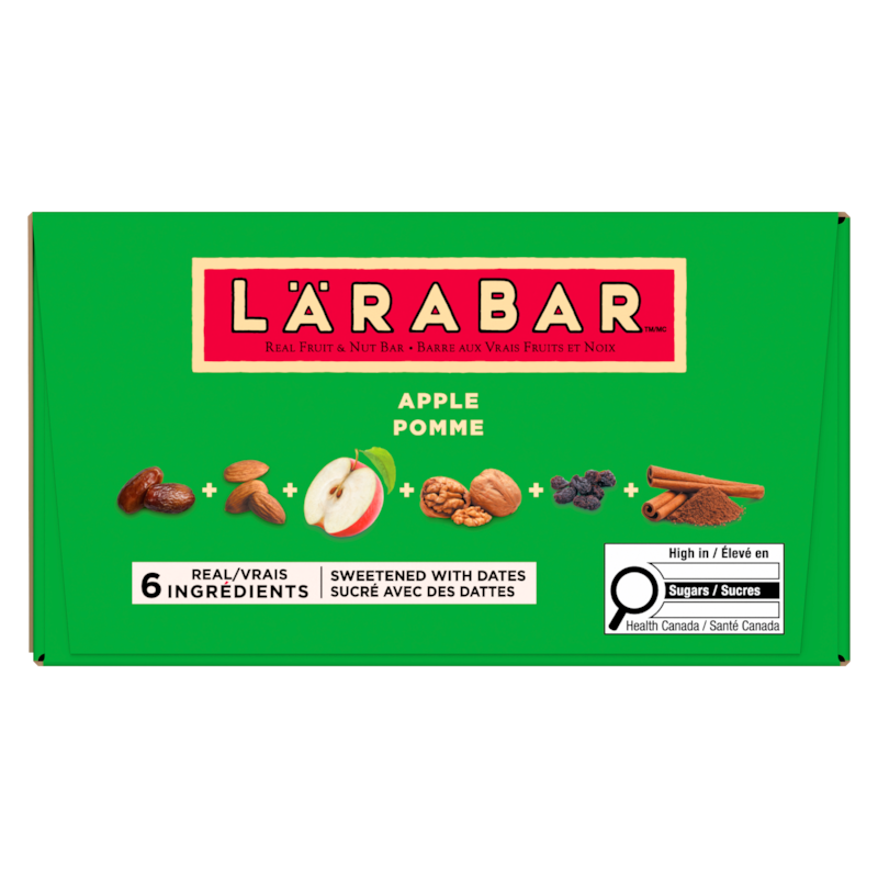 Fruit & Nut Energy Bar, Apple, 16/pack