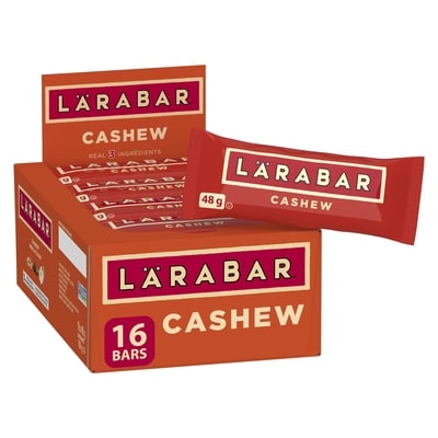 Larabar Fruit & Nut Energy Bar, Cashew, 16/pack 16x48.0 g, $2.47/100g